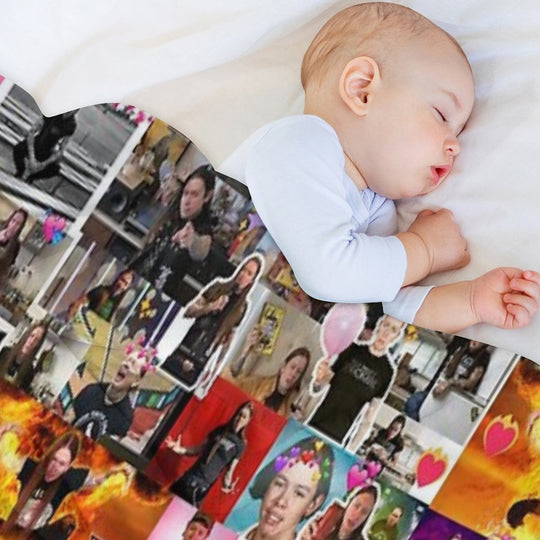 Nat Mega Collage! Versatility Throw Blanket