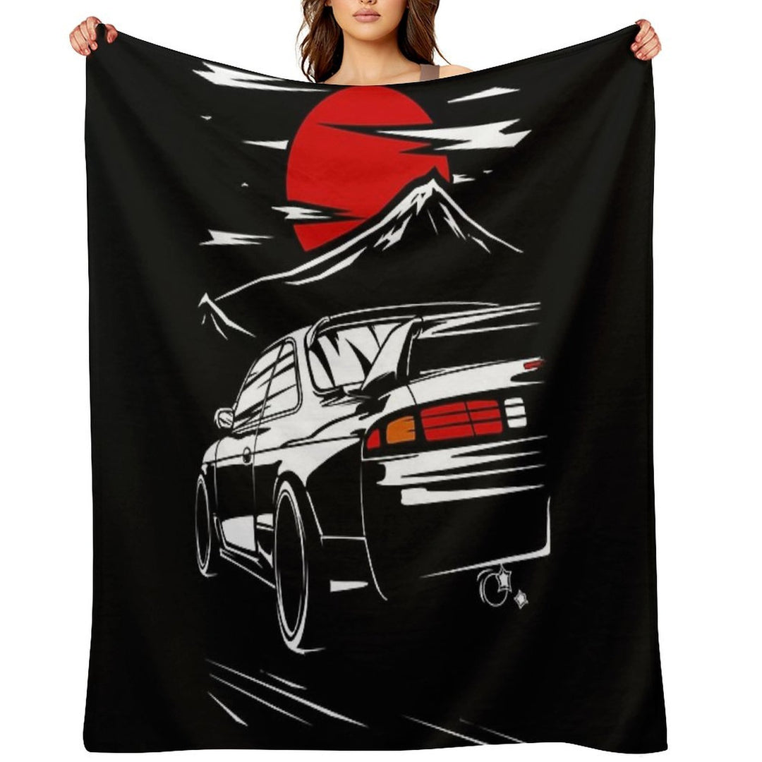Nissan Silvia S14 All-season Throw Blanket