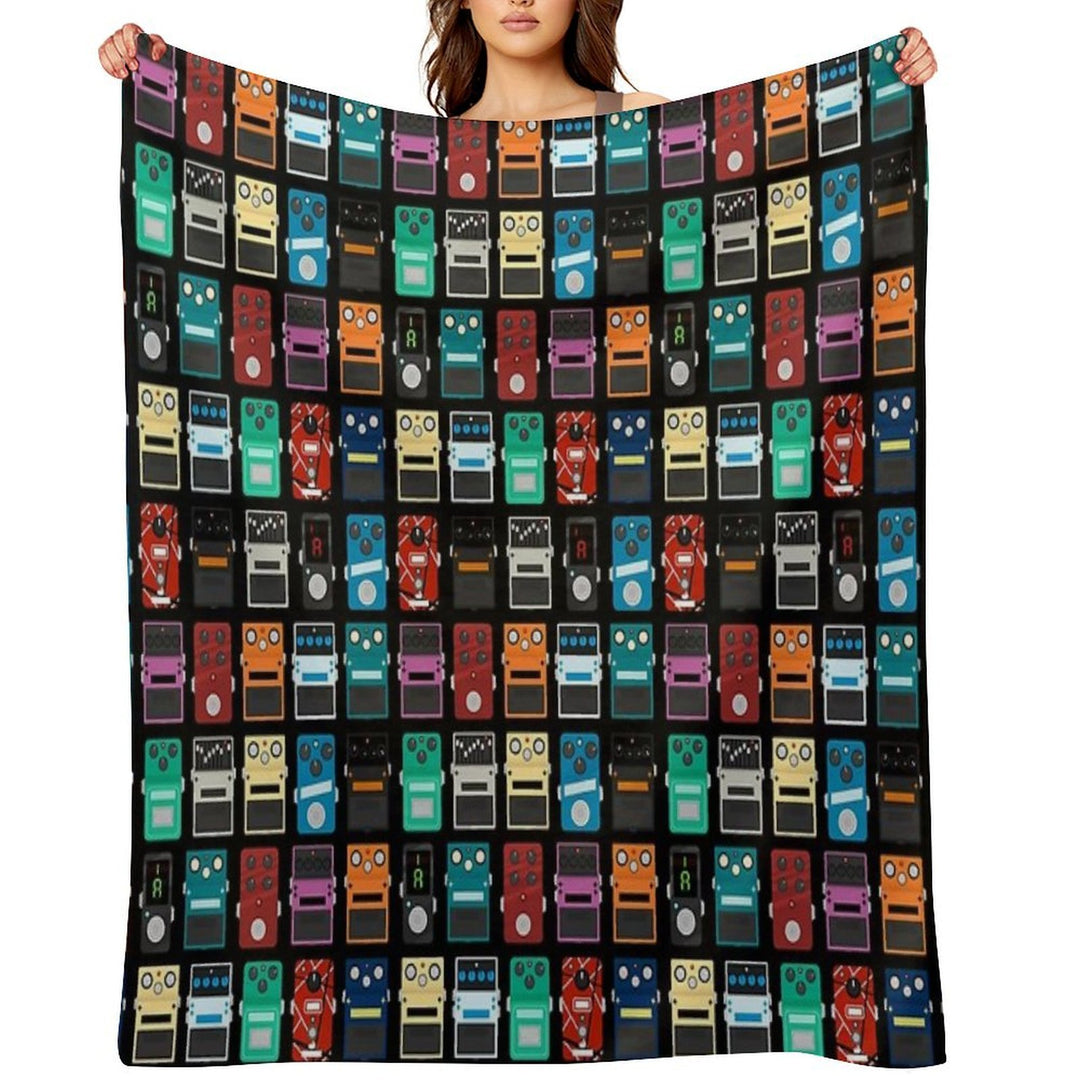 Pedal Board Compact Throw Blanket