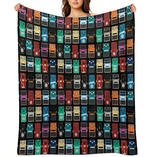 Pedal Board Compact Throw Blanket