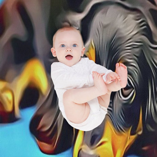 Sleepy Long Haired Brown Dachshund Plush Throw Blanket