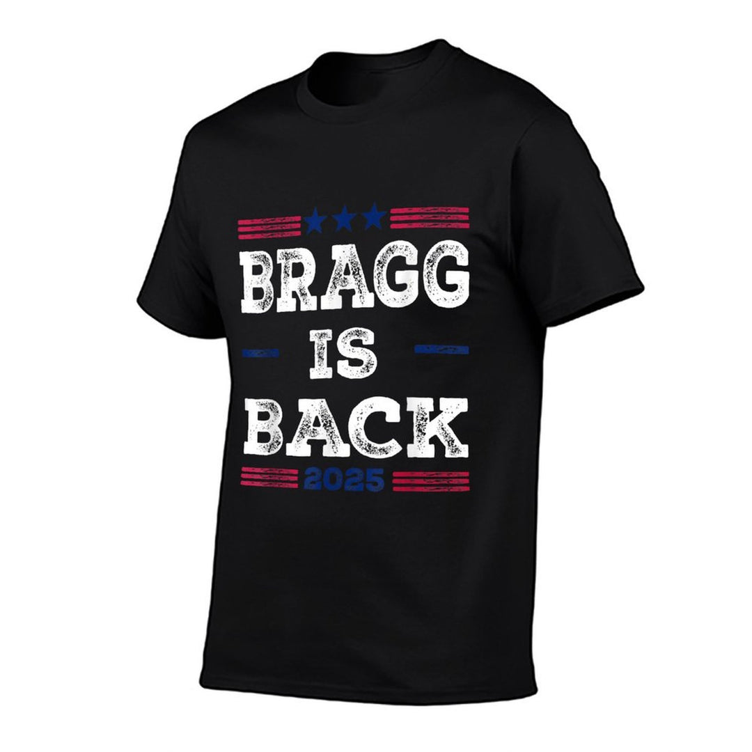 Bragg Is Back Retro Internet Meme Vintage  Ribbed Collar T-Shirt