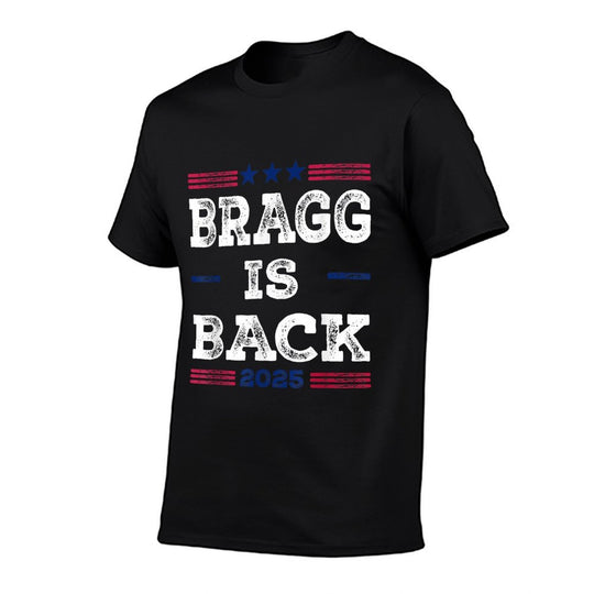 Bragg Is Back Retro Internet Meme Vintage  Ribbed Collar T-Shirt