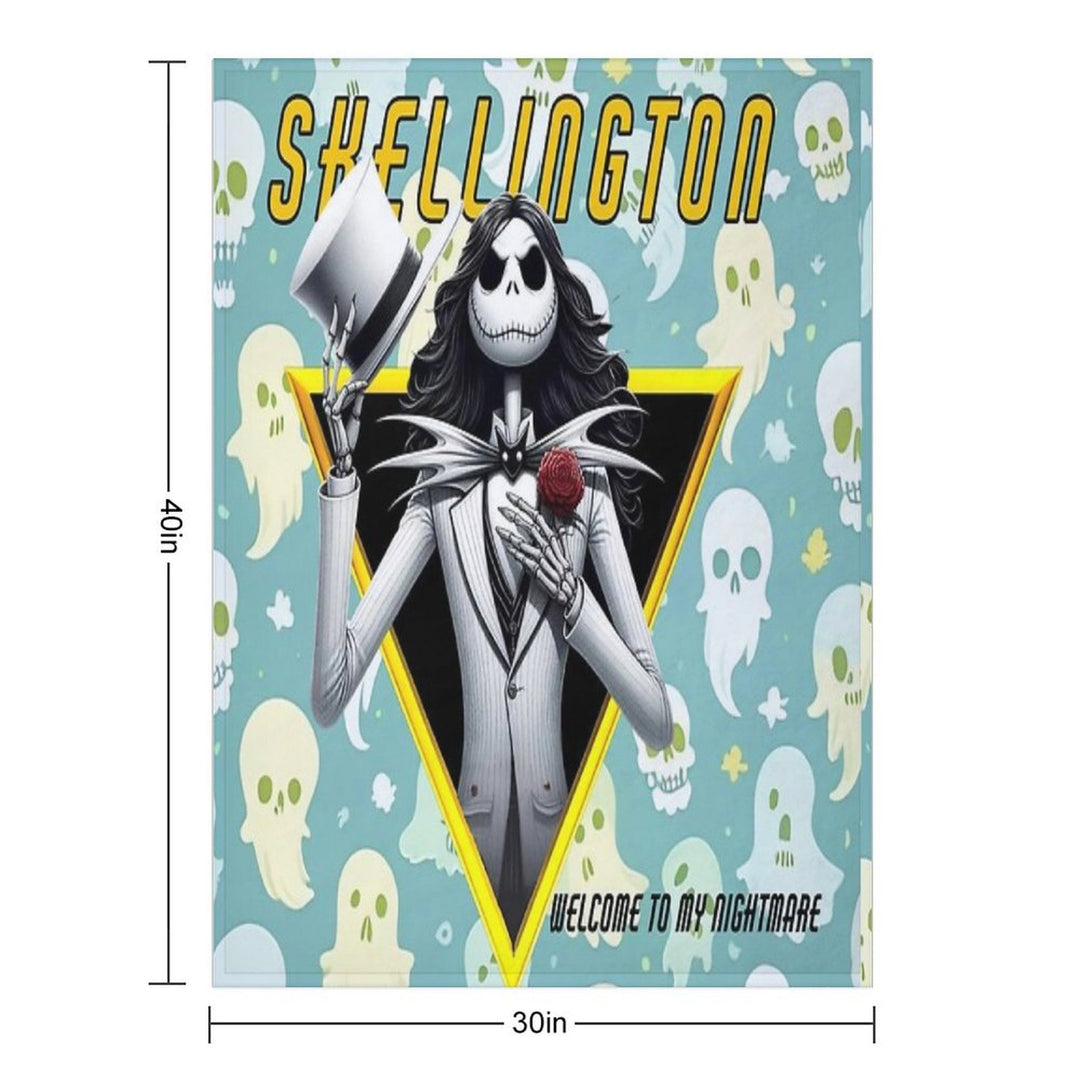 Welcome to My Christmas Nightmare Comfort Throw Blanket