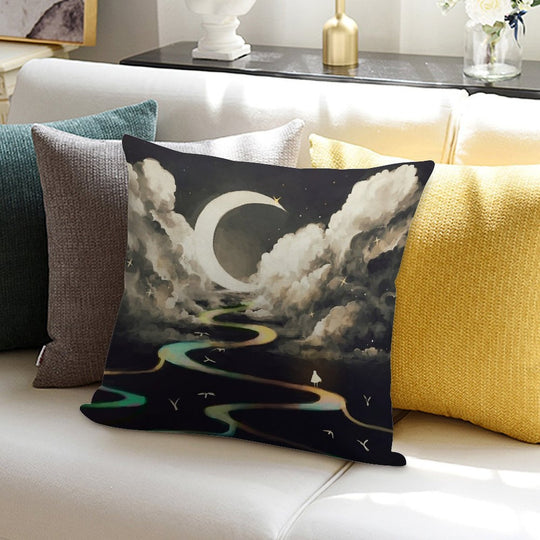 Ascending by Aurora. Soft Gift Ready Throw Pillow