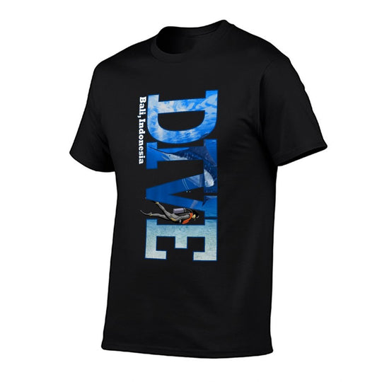 DIVE Bali SCUBA Diving Snorkeling  Cotton T-Shirt