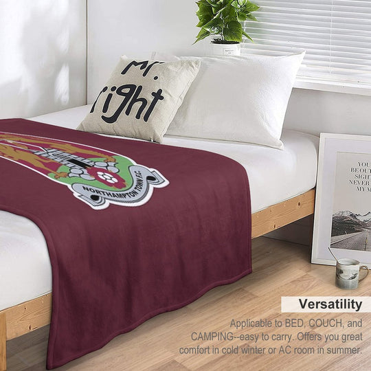 Northampton Town FC Lightweight Throw Blanket