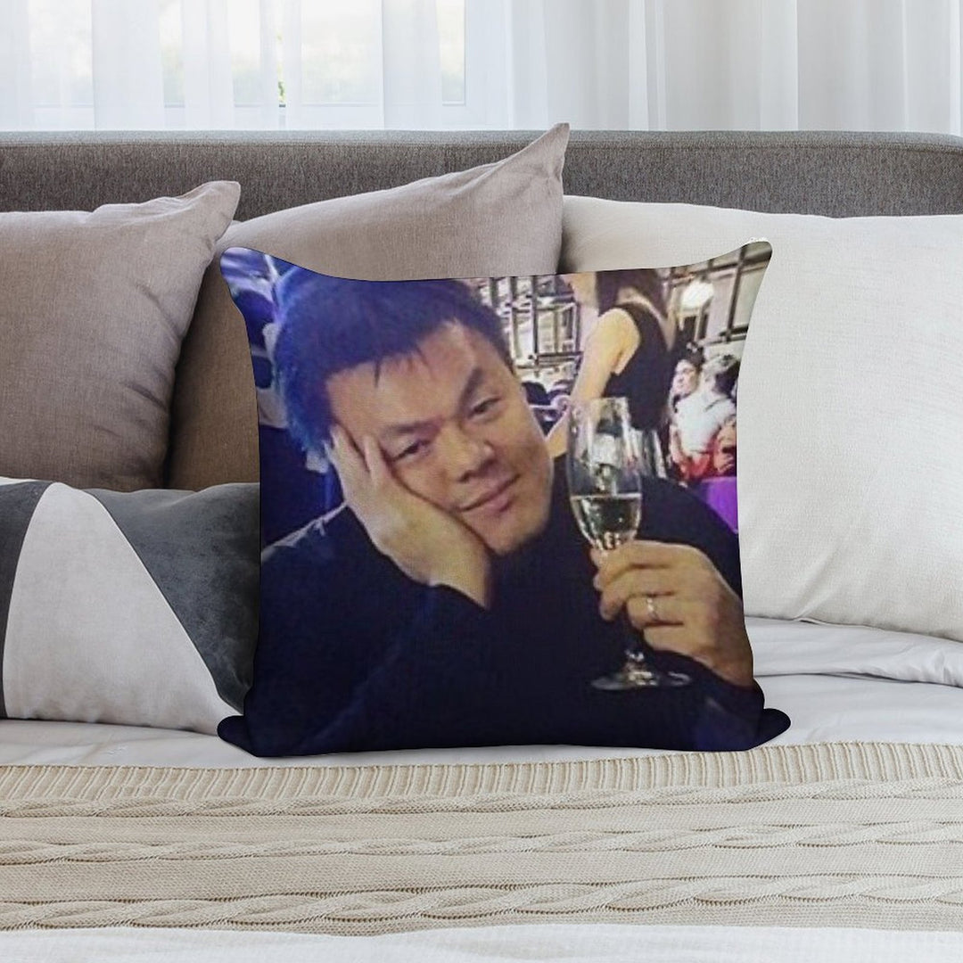 Jay Why Papi Soft Luxury Feel Throw Pillow