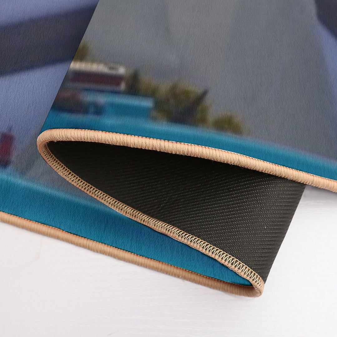 Non-sexual Adult Slumber Party Brennan Lee Mulligan  Toxin-Free Bath Mat