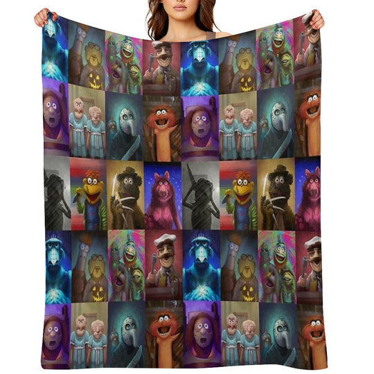 Muppet Maniacs Series 1 Compact Throw Blanket
