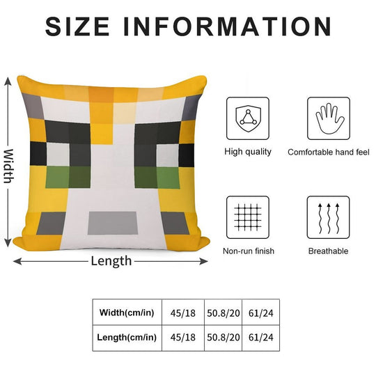 Stampy Soft Style Accent Throw Pillow