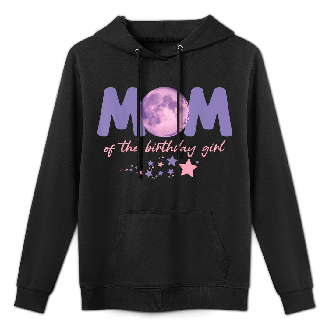 Two The Moon Mom Of The Birthday Girl Astronaut Family Party Layering Staple Hoodie