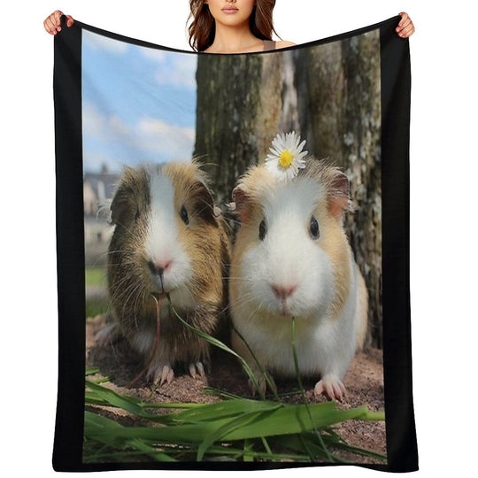 Guinea Pig – Cavy Collection – Model 01 Premium Throw Blanket