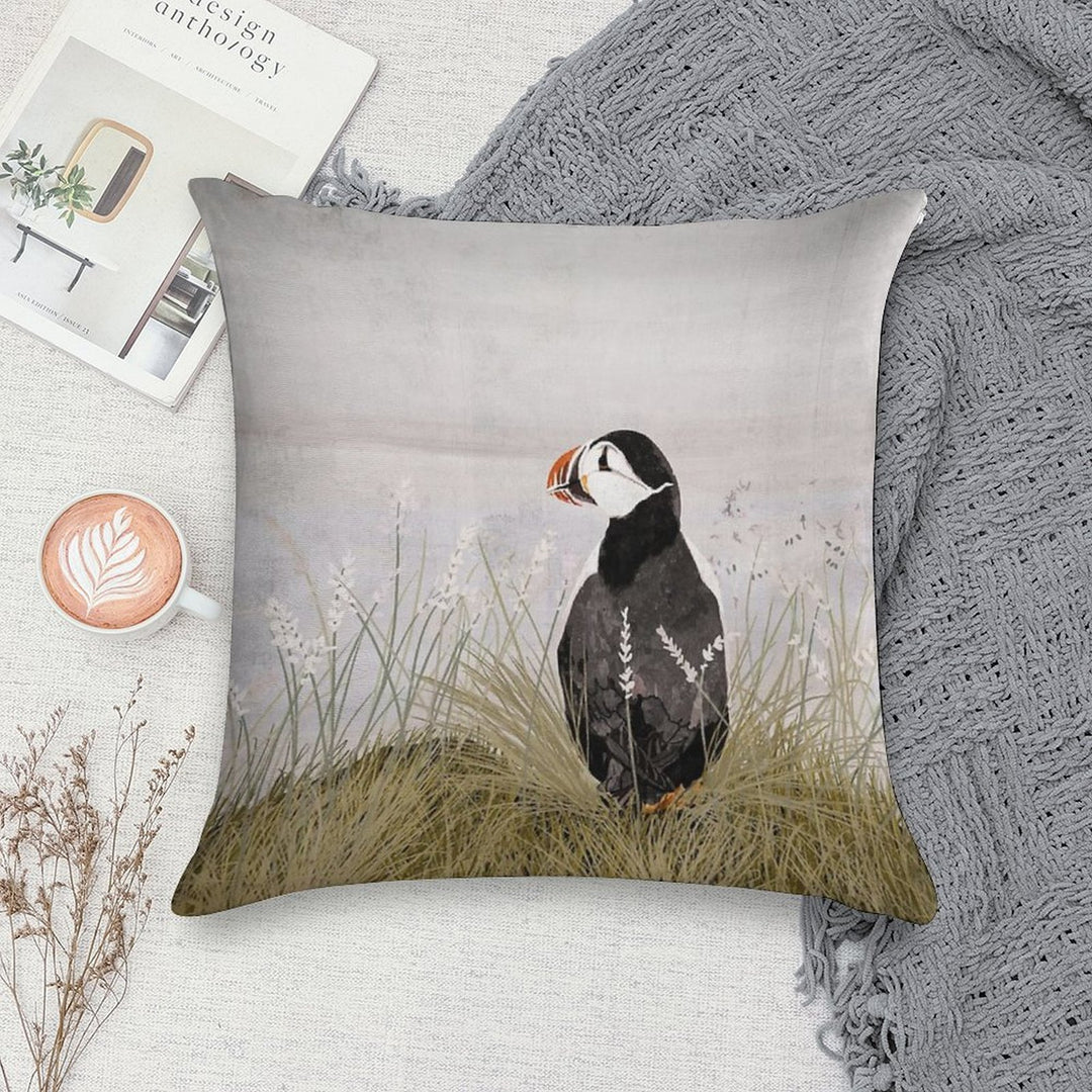 Puffin Soft Style Accent Throw Pillow