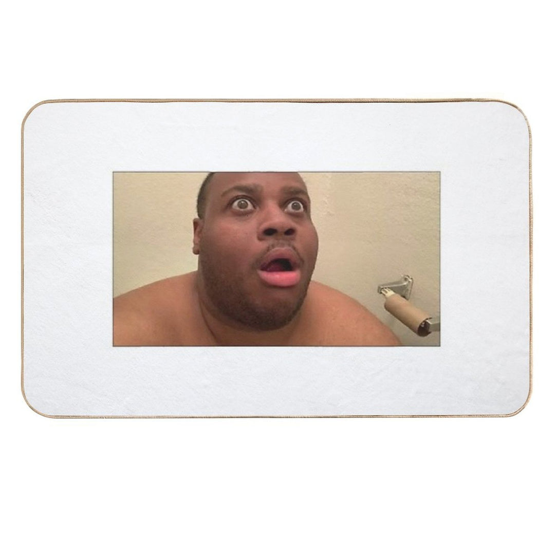 EDP445 Meme  Fade-Resistant Bath Mat