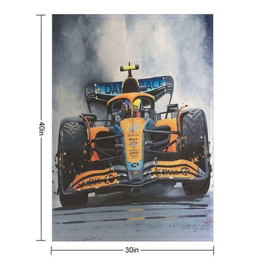 LANDO NORRIS Comfort Throw Blanket