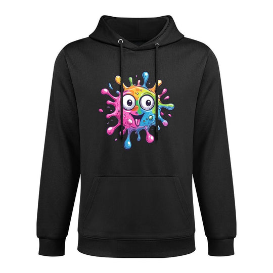 Rainbow Monster Splash Unisex Design Hoodie