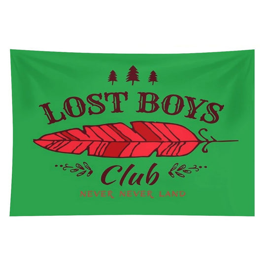 Lost Boys Club  Peter Pan Tapestry