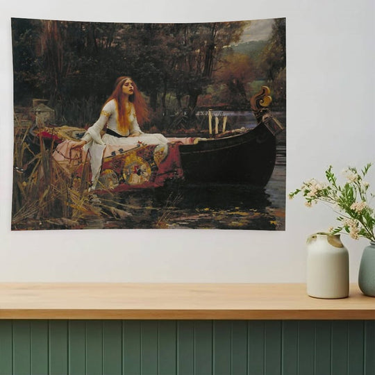The Lady of Shalott -  John William Waterhouse Tapestry
