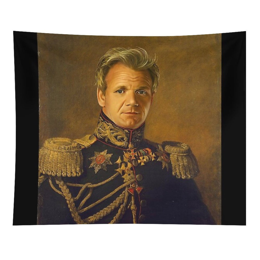Gordon Ramsay - Replaceface Tapestry