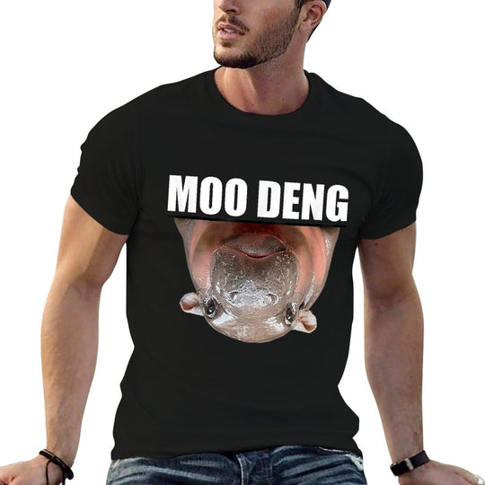 Baby Moo Deng PIGMY Hippo  Soft T-Shirt