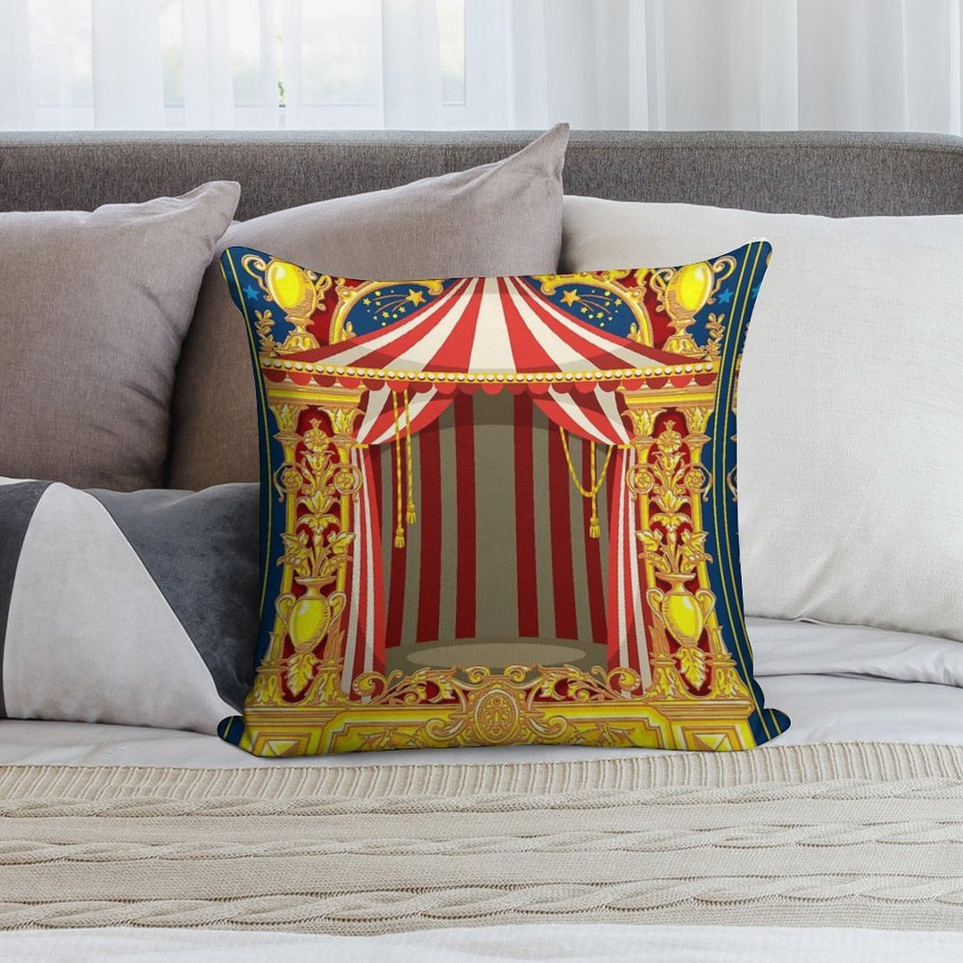 Carnival Circus Soft Style Accent Throw Pillow