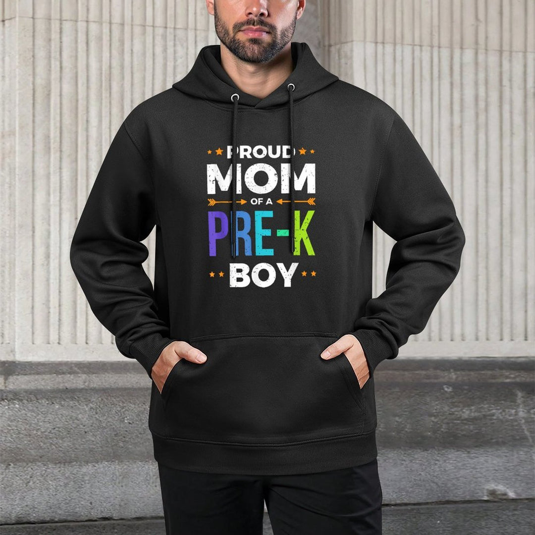 Proud Mom of A Pre-K Boy Mother to Son Relaxed Fit Hoodie