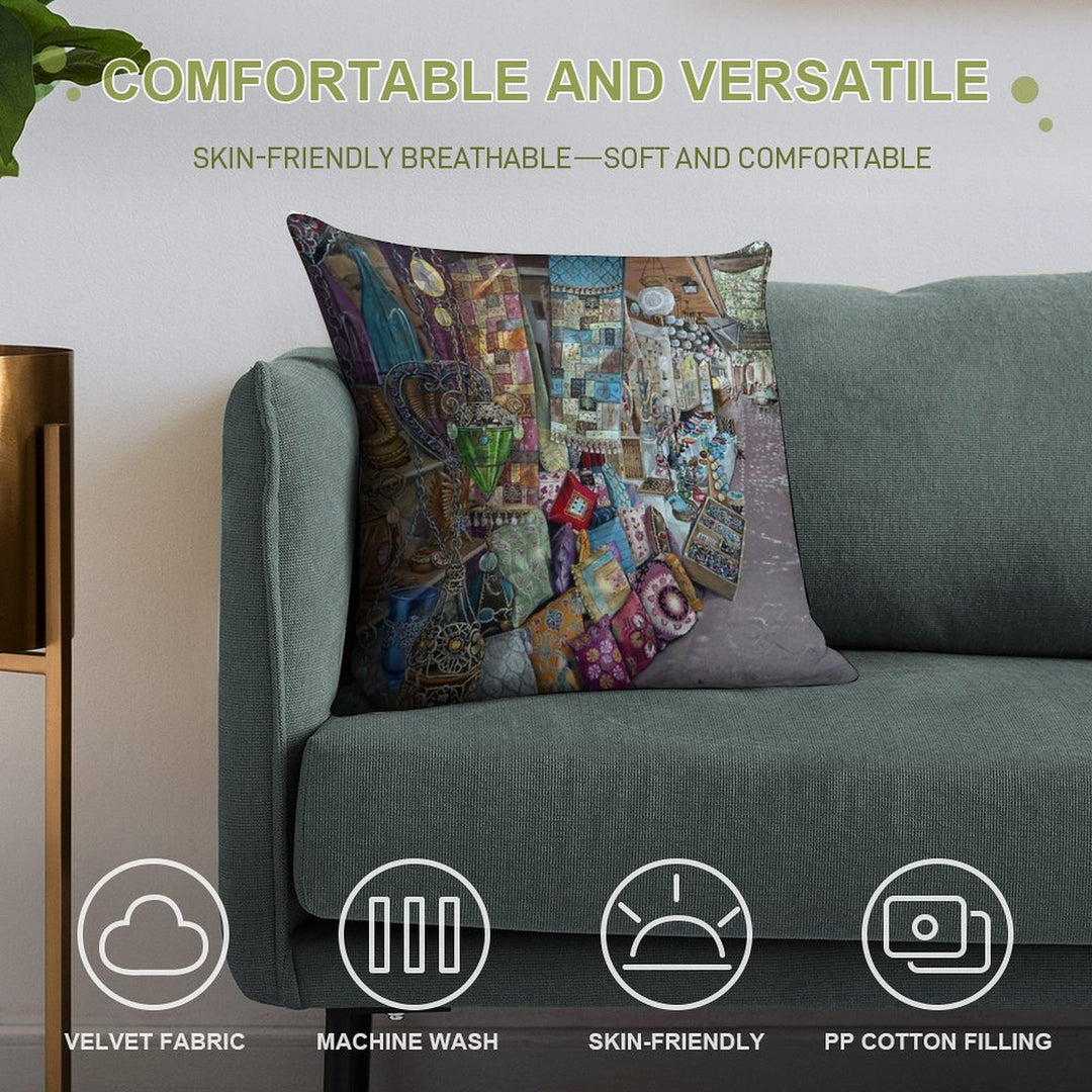 Paspatur, Fethiye Soft Durable Construction Throw Pillow