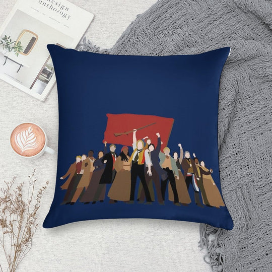 Les Mis One Day More Soft Easy Maintenance Throw Pillow