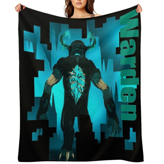 Warden Wrinkle-free Throw Blanket