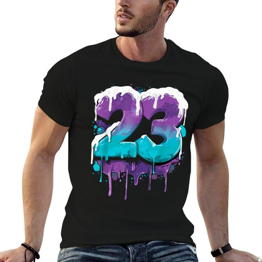 Vintage Baseball 23 Number  Durable T-Shirt