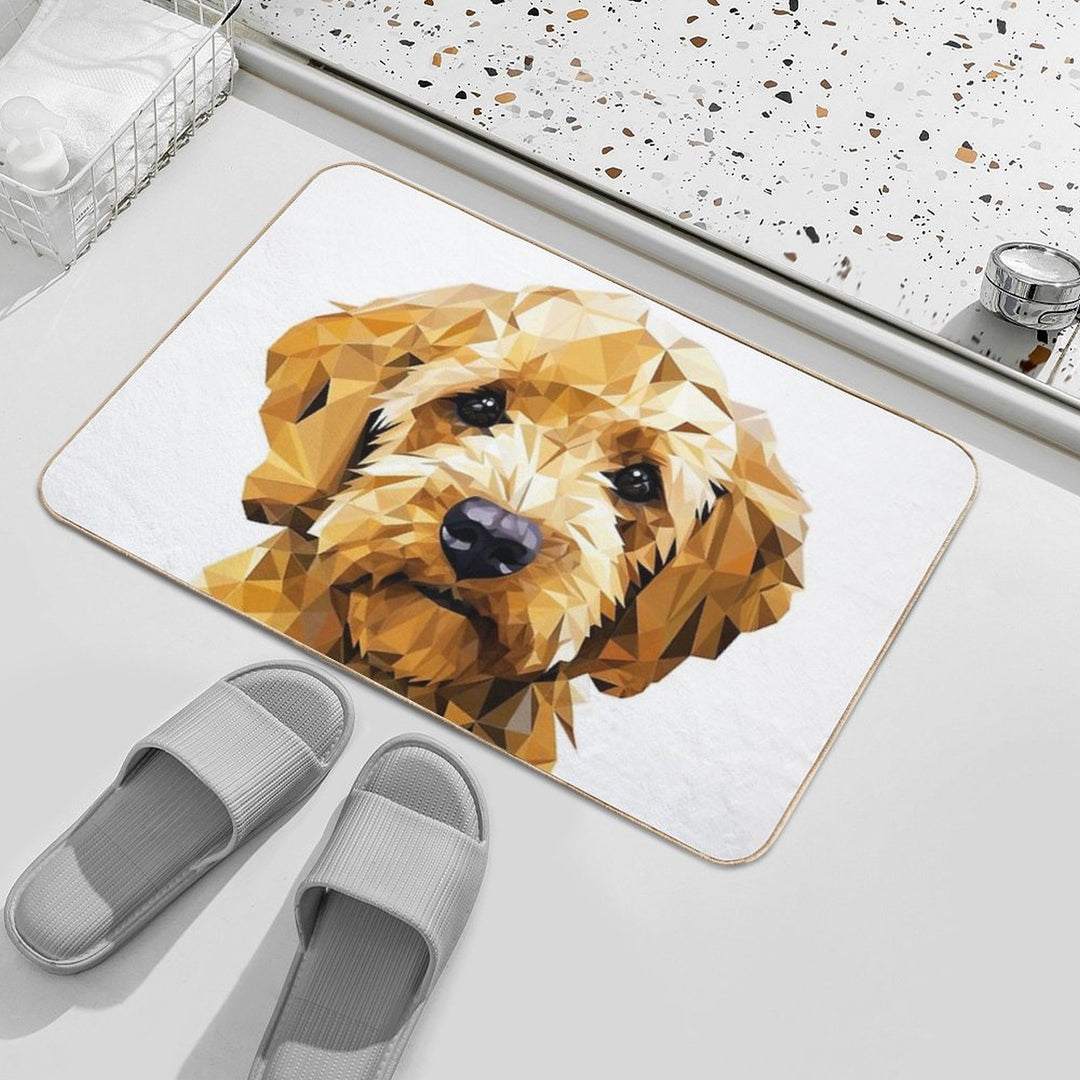 Golden Doodle - № 5  Toxin-Free Bath Mat