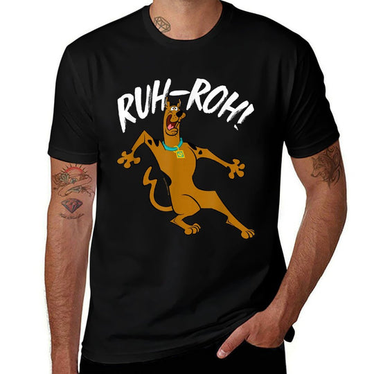 Scooby-Doo Ruh Roh  Lightweight T-Shirt