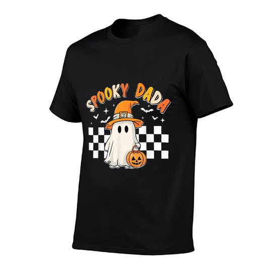 Groovy Boo One Spooky Dada First Halloween Birthday Boy  Tagless Design T-Shirt