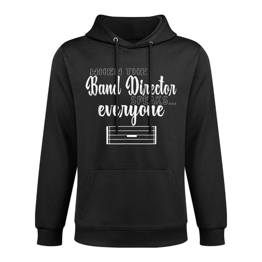 Funny Band Director Music Teacher Gifts Appreciation Medium-Weight Fabric Hoodie