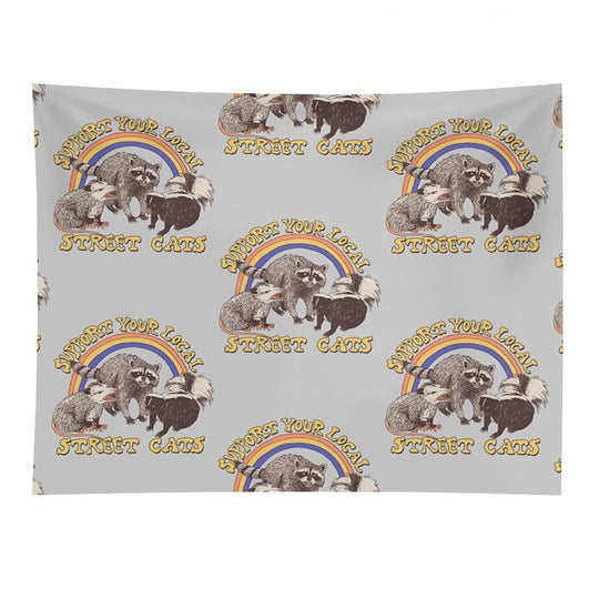Street Cats Tapestry