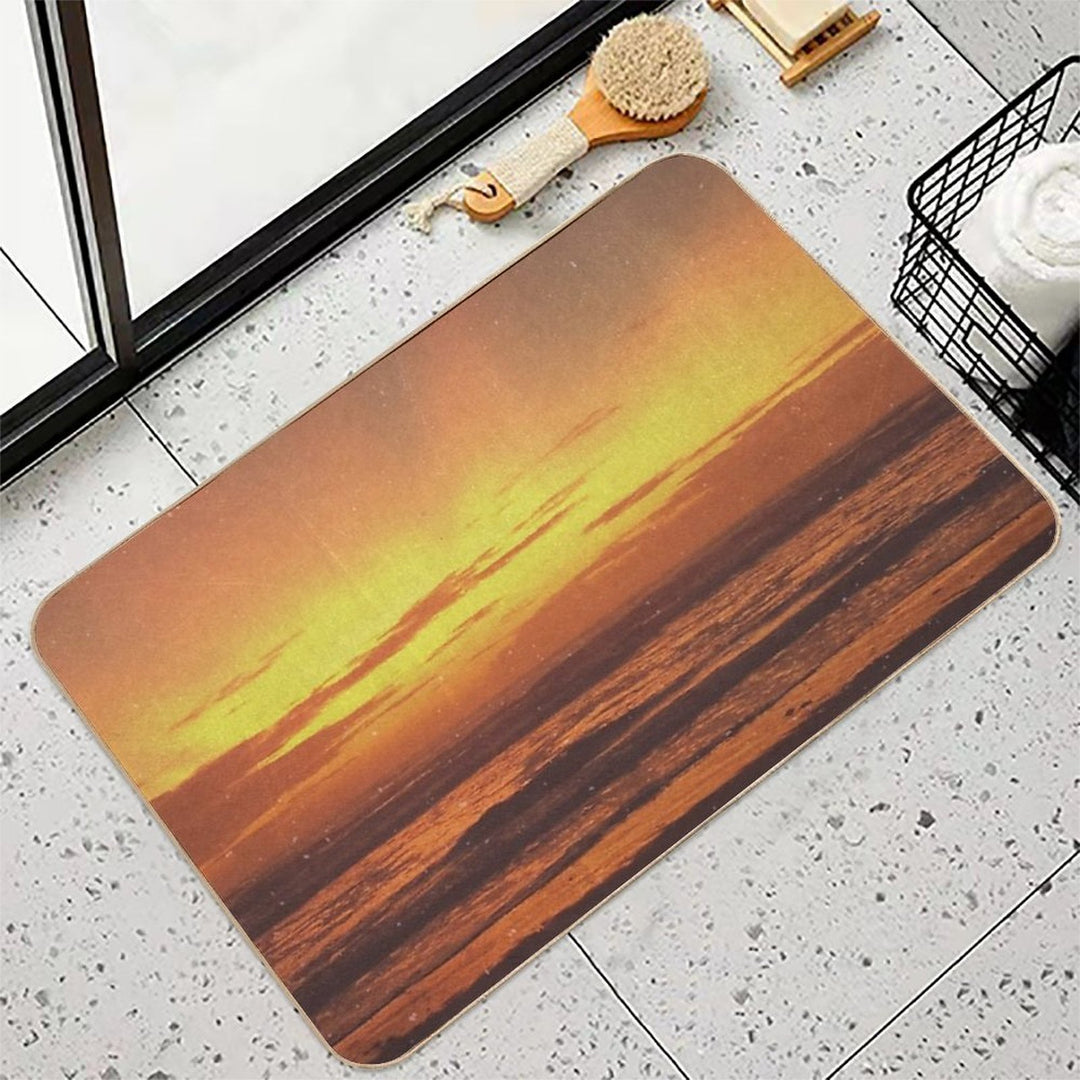 Stay Up Late  Slip-Resistant Bath Mat