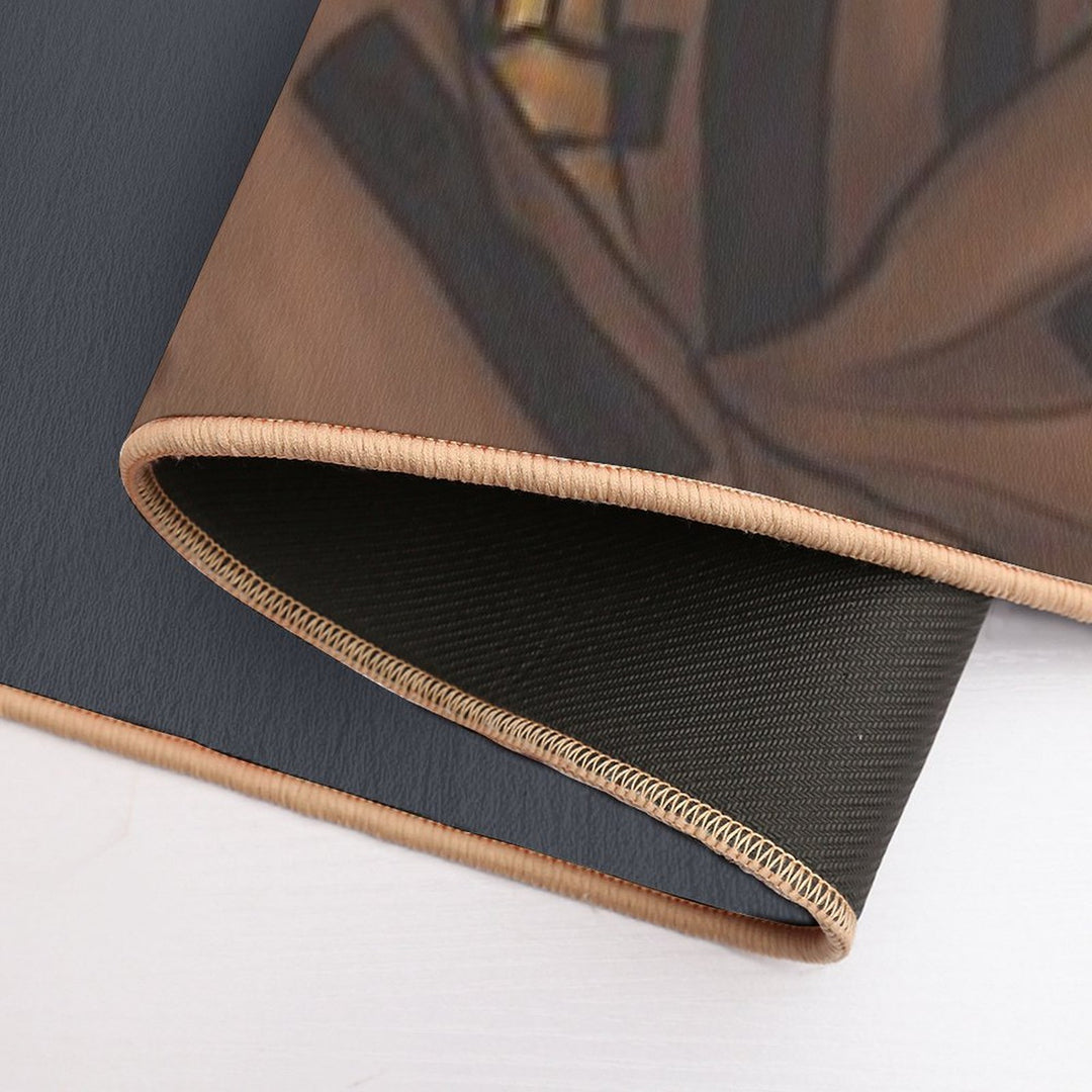 Military Inspired Ghost Background Lined Durable Bath Mat