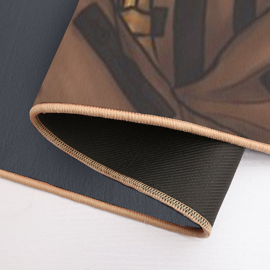 Military Inspired Ghost Background Lined Durable Bath Mat