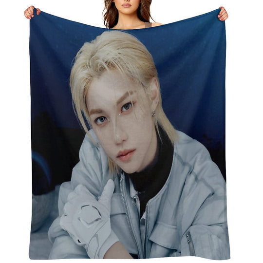 STRAY KIDS FELIX All-season Throw Blanket