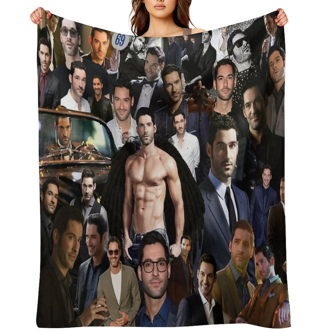 Tom Ellis Premium Throw Blanket