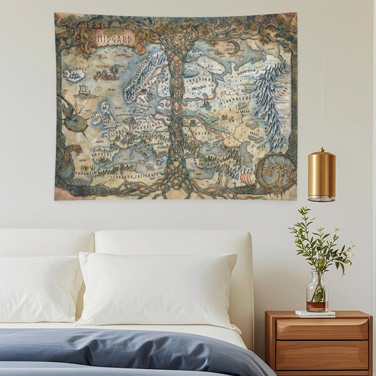 Midgard (Gods of The Ragnarok Era) Tapestry