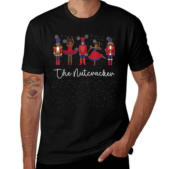 African American Nutcracker Christmas Funny Nutcracker  Quick-drying T-Shirt