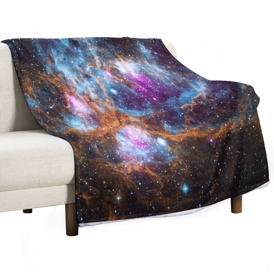 Life And Death Intermingled Comfort Throw Blanket
