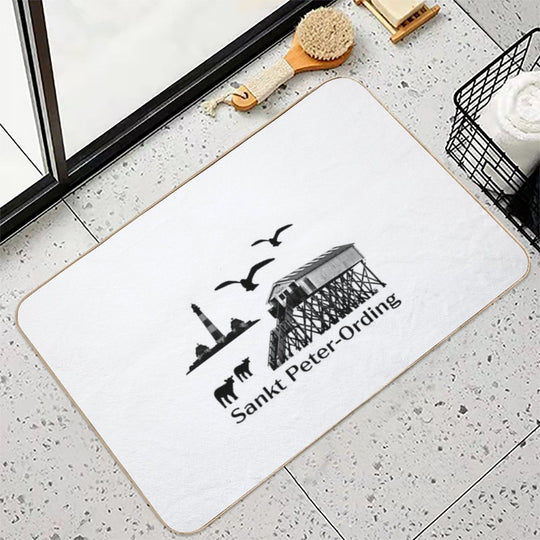 Sankt Peter-Ording  Anti-Trip Bath Mat