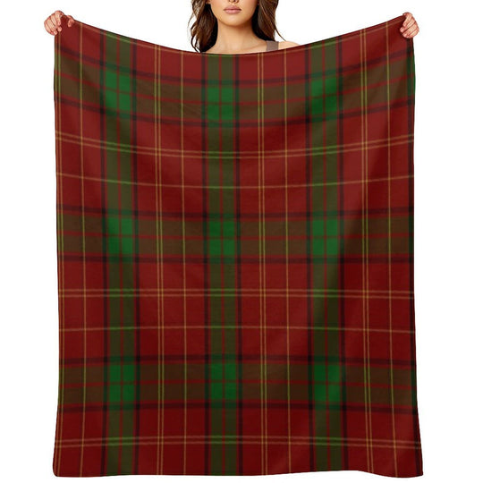 Kirk Tartan Velvety-soft Throw Blanket