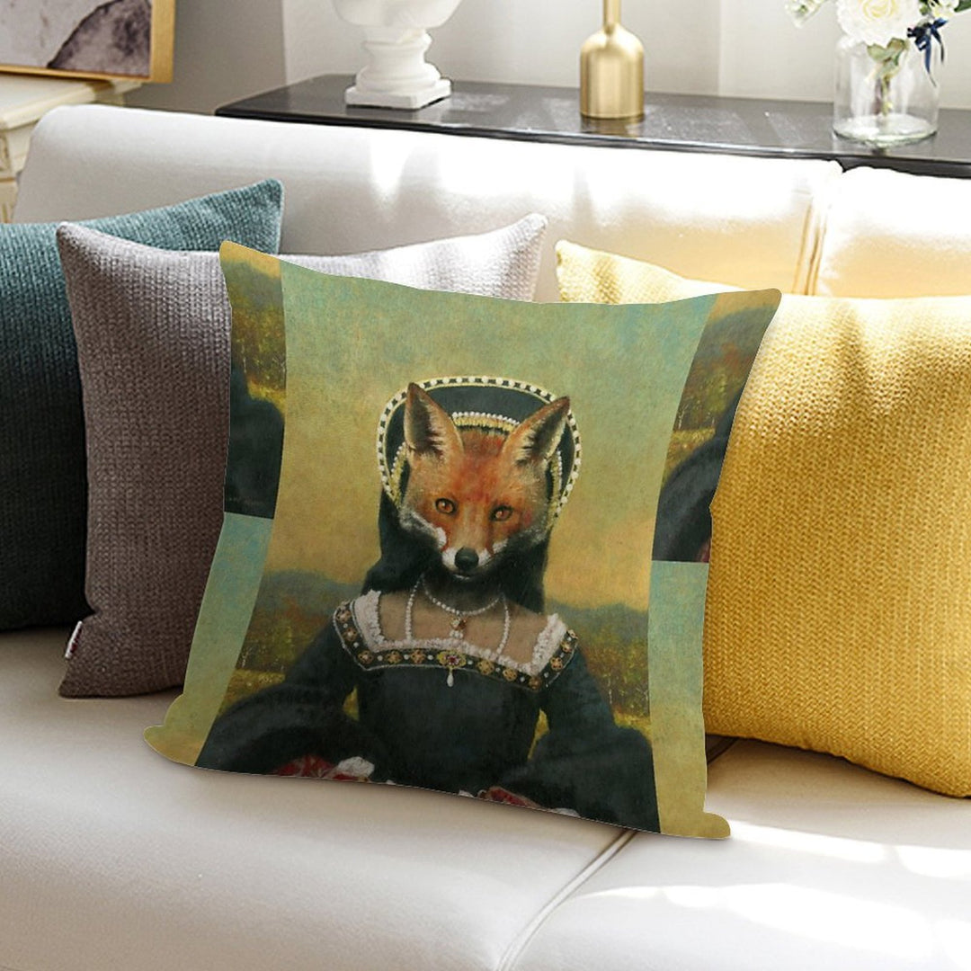 Tudor Vixen Soft Reinforced Edging Throw Pillow