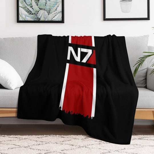 N7 Velvety-soft Throw Blanket