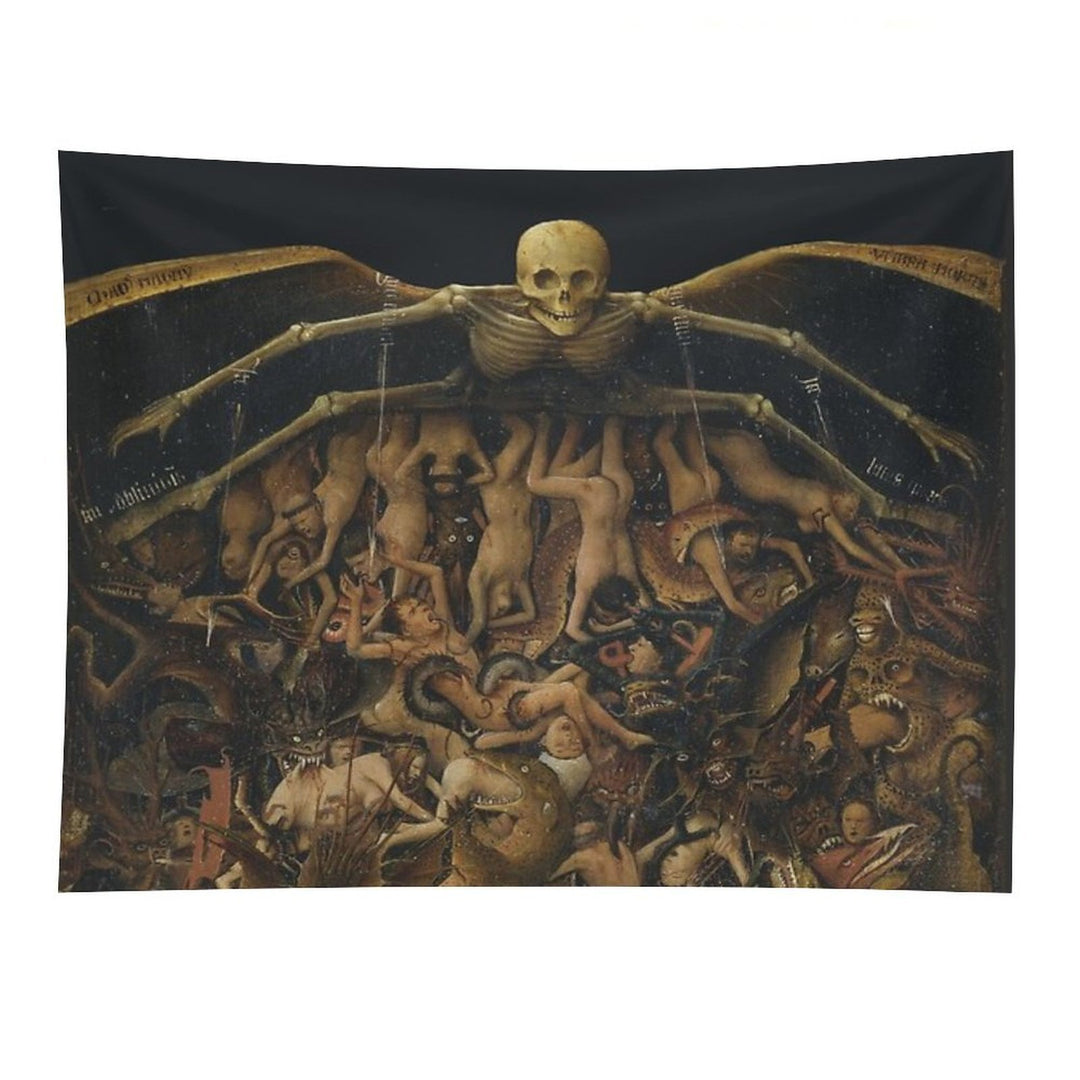 HD The Crucifixion The Last Judgment (detail) by Jan Van Eyck HIGH DEFINITION Tapestry