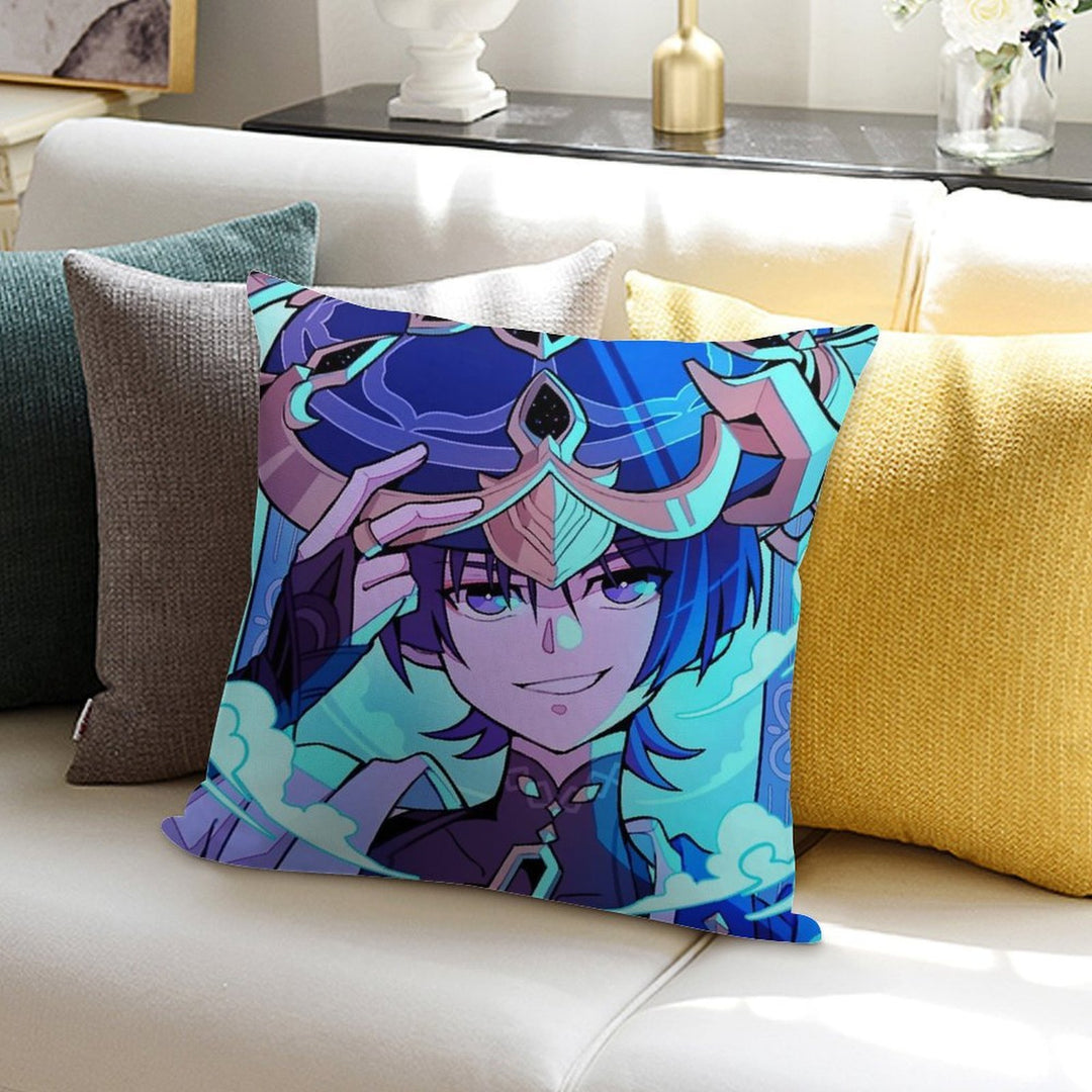 Scaramouche - Wanderer Soft Ultra-Soft Texture Throw Pillow